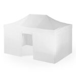 Parete con Porta 4x4 mt per Gazebo 6x4 / 4x4