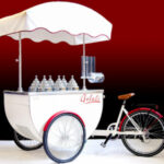 Carretto Gelati Vintage con Bici (6 carapine incluse)
