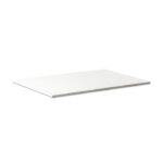 Top in legno per Pedana Epal Bianca cm. 80x120 - h. 2 cm