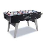 Calcio Balilla con aste rientranti - col. nero