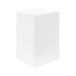 Colonna in legno col. bianco - 30x30 cm h. 70 cm