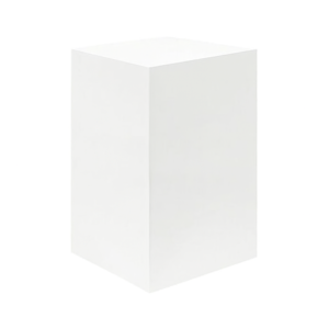 Colonna in legno col. bianco - 30x30 cm h. 70 cm