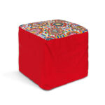 Rivestimento Stile Siciliano per Pouf cm 50x50 h.40