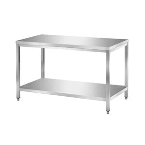 Tavolo Rettangolare 150x70 h. 84 cm Inox