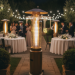 Stufa Fire Glass a gas - col. moka