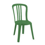Sedia Miami in plastica - col. verde
